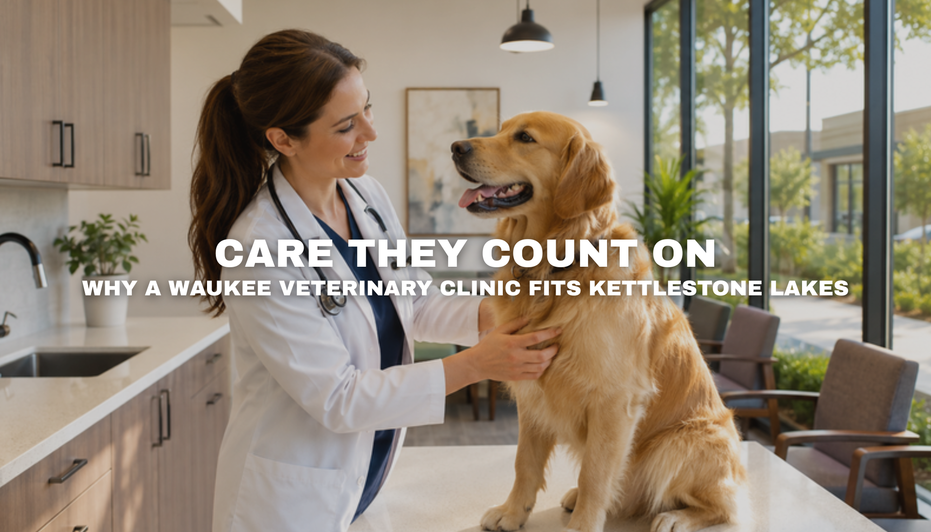 Veterinary clinic Waukee Iowa at Kettlestone Lakes
