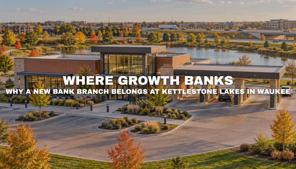Bank branch Waukee Iowa at Kettlestone Lakes